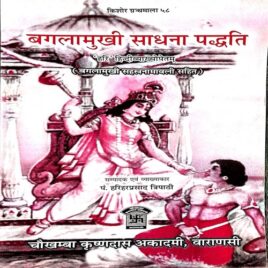 Baglamukhi Sadhana Paddhati- Pt.Hariharprasad Tripathy-Sanskrit with Hindi